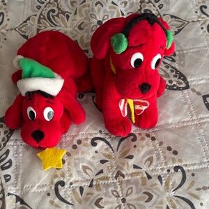 Clifford the Big Red Dog Christmas Plush